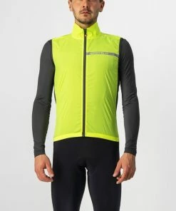 Gilet Coupe Vent Castelli Squadra Stretch - Homme