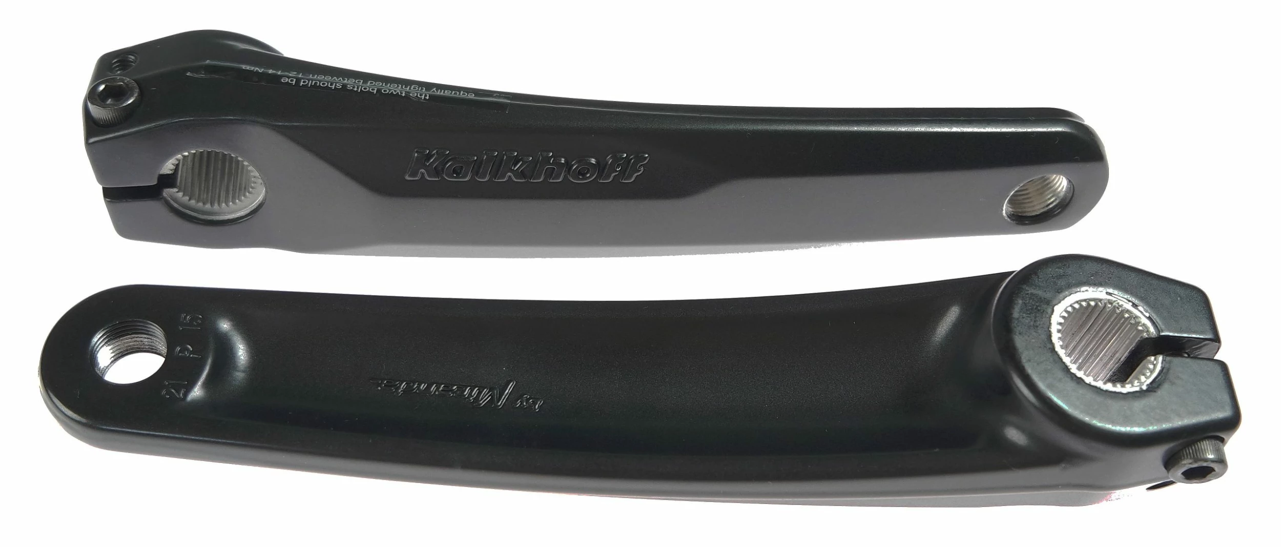 Kalkhoff - Jeu De Deux Manivelles Pour Vélo électrique - Noir