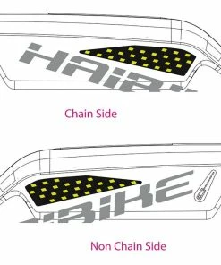 Haibike SDURO - Autocollant Pour Batterie De Cadre Bosch Powerpack 2018