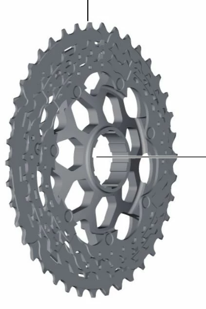 Shimano - Pignons Pour Cassette XT CS-M8000 11-40 | 11-42 | 11-46